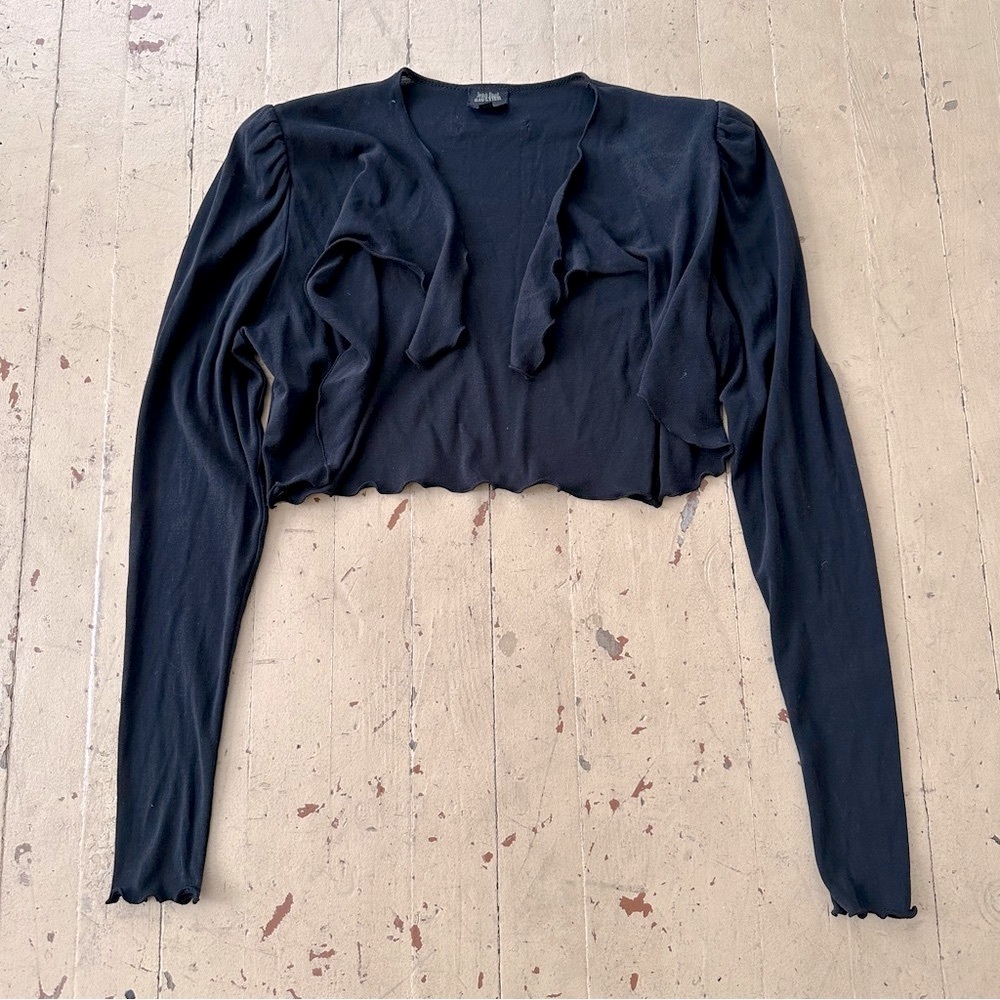 1990s Jean Paul Gaultier Women’s Cropped Padded Cardigan